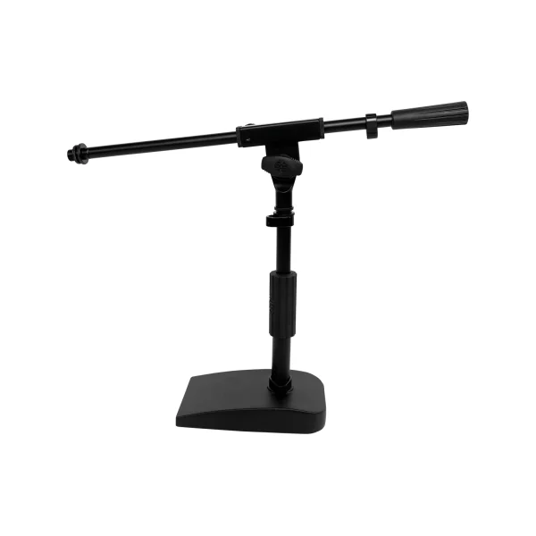 SHDESKTOP2 SHURE BY GATOR - Base lestée 11 x 20 cm, réglable en hauteur 33-40cm