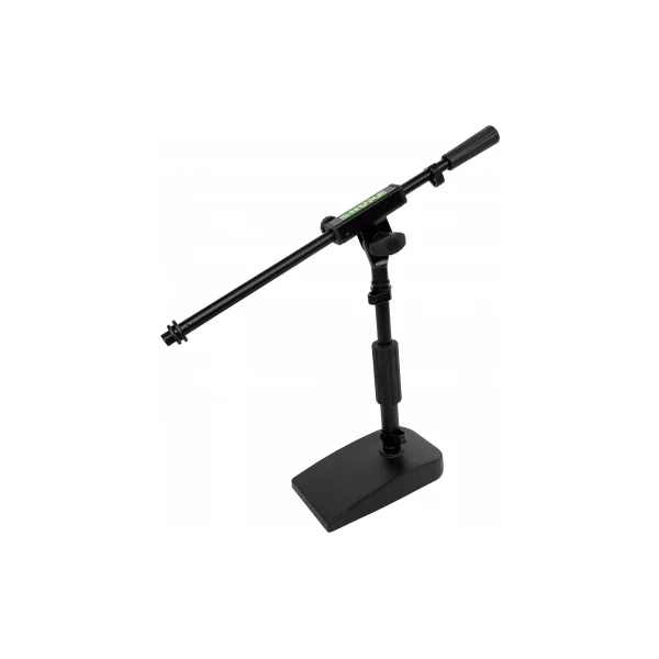 SHDESKTOP2 SHURE BY GATOR - Base lestée 11 x 20 cm, réglable en hauteur 33-40cm