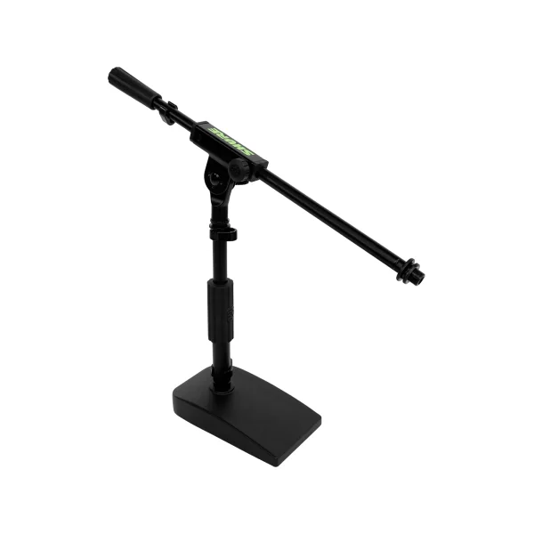 SHDESKTOP2 SHURE BY GATOR - Base lestée 11 x 20 cm, réglable en hauteur 33-40cm