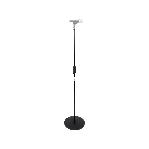 SHRBMICSTAND10 SHURE BY GATOR - Droit, base ronde 25cm, réglable en hauteur 89-162cm