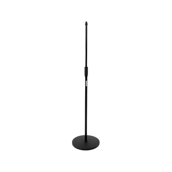 SHRBMICSTAND12 SHURE BY GATOR - Droit, base ronde 30cm, réglable en hauteur 89-162cm