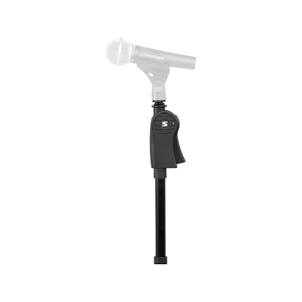 SHTPSTANDDX SHURE BY GATOR - Droit, base trepied poignée ergonomique, H 107-168cm