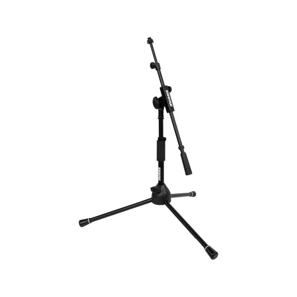 SHTPSTANDLP SHURE BY GATOR - Profil bas, base trepied, perchette, réglable H51-60cm