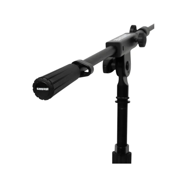 SHTPSTANDLP SHURE BY GATOR - Profil bas, base trepied, perchette, réglable H51-60cm