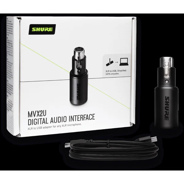 Shure MVX2U - Interface Audio Numérique USB