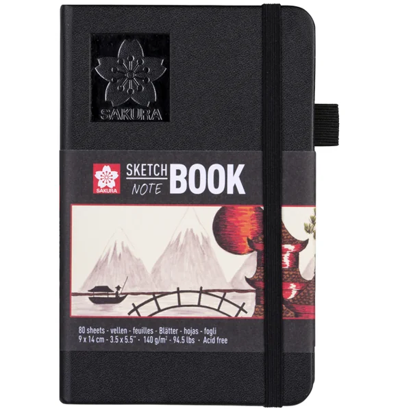 Sketch/note book 9x14 cm