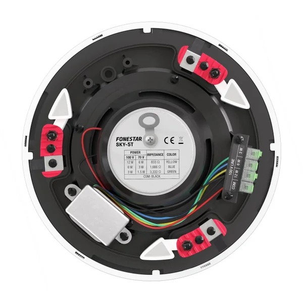 SKY-5T Haut-parleur plafond 12 - 6 -3 Watts 100 V