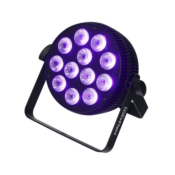 SLIMPAR-1210-HEX Algam Lighting - Projecteur led plat 12 X 10W RGBWA + UV silencieux