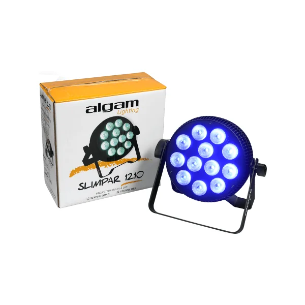 SLIMPAR-1210-HEX Algam Lighting - Projecteur led plat 12 X 10W RGBWA + UV silencieux