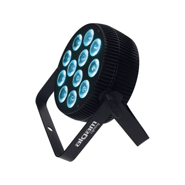 SLIMPAR-1210-QUAD Algam lighting - Projecteur led plat 12 X 10W RGBW silencieux