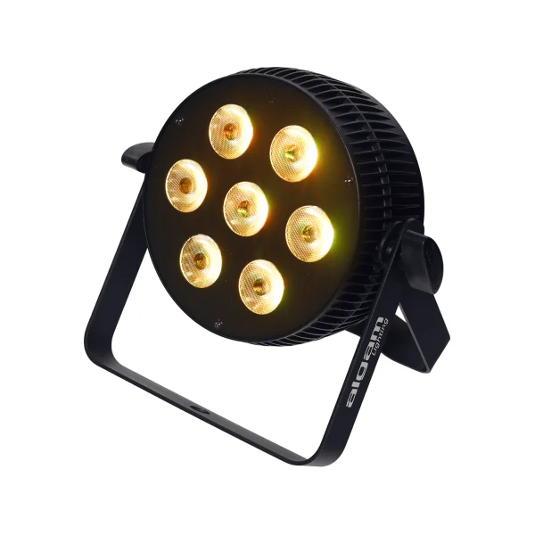 SLIMPAR-710-QUAD Algam lighting - Projecteur led plat 7 X 10W RGBW silencieux
