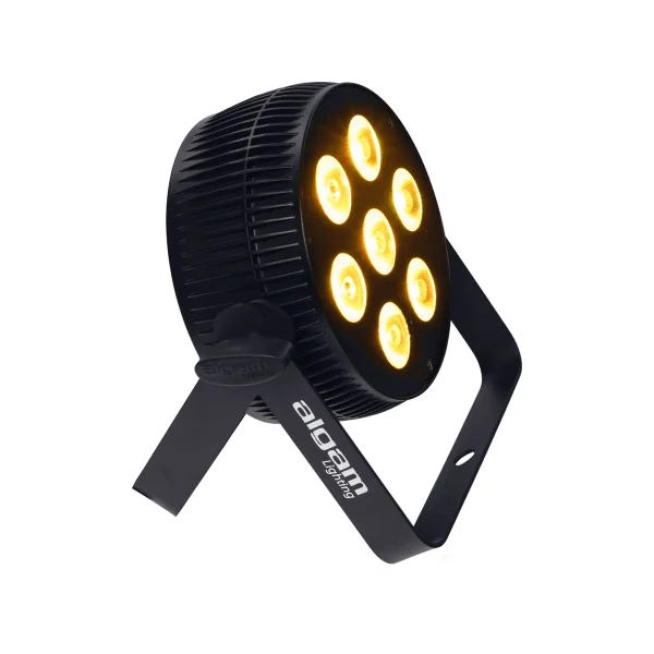 SLIMPAR-710-QUAD Algam lighting - Projecteur led plat 7 X 10W RGBW silencieux
