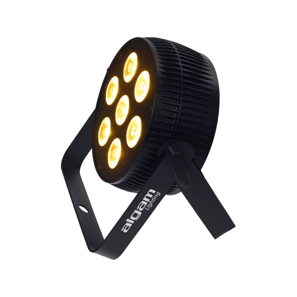SLIMPAR-710-QUAD Algam lighting - Projecteur led plat 7 X 10W RGBW silencieux
