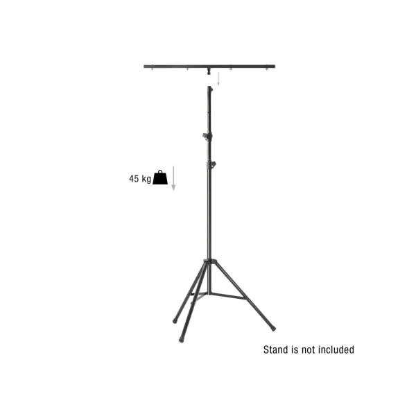 SLTS 017 CB - Traverse 1.20m avec goujons adaptateurs TV 28 mm pour pied éclairage