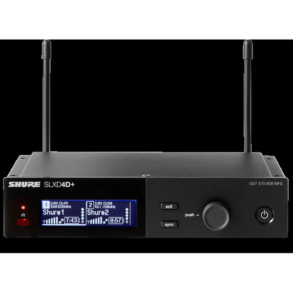 SLXD24D+E-58-G65 Système complet double micro HF