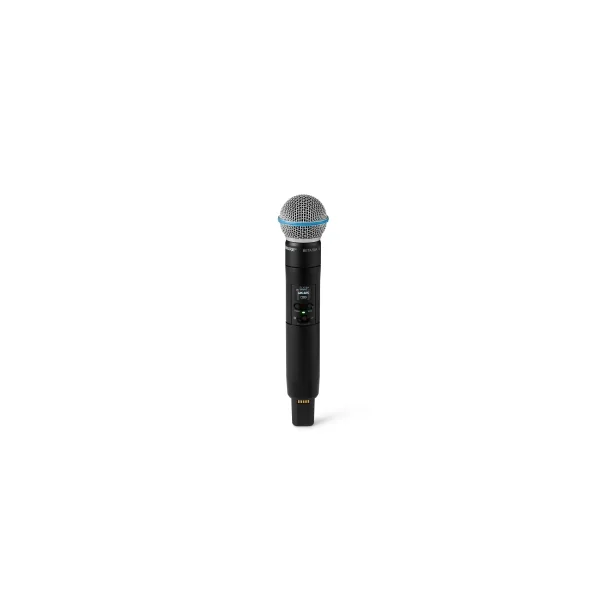 SLXD24+E-B58-G65 SHURE - Système sans fil complet avec micro Beta58A 470-606 MHz