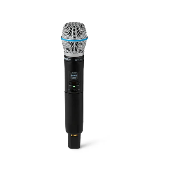 SLXD24+E-B87A-G65 SHURE - Système complet micro main B87A 470-606 MHz