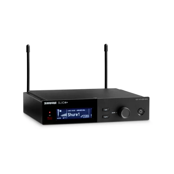 SLXD24+E-N8C-G65 SHURE Système complet micro main Nexadyne 470-606 MHz
