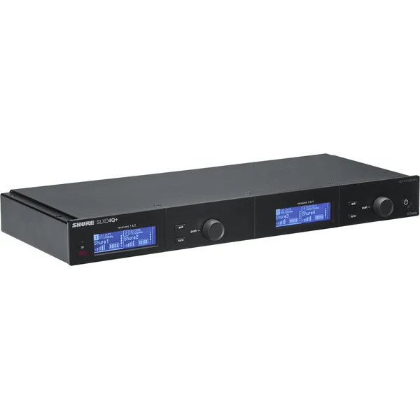 SLXD4QDAN+E-G65 SHURE Récepteur quad Dante bande G65 470-606 MHz