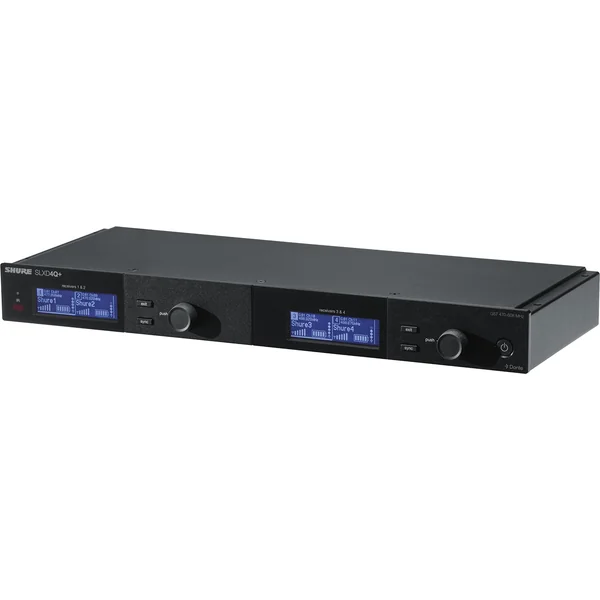 SLXD4QDAN+E-G65 SHURE Récepteur quad Dante bande G65 470-606 MHz