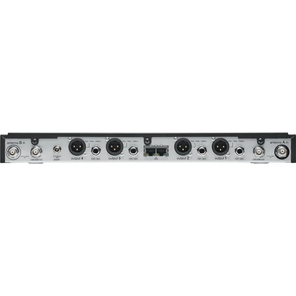SLXD4Q+E-G65 SHURE Récepteur quad bande G65 470-606 MHz HF numérique