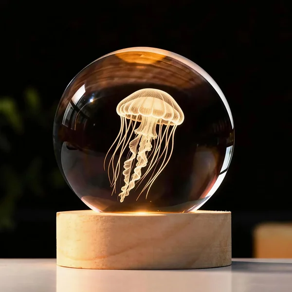 Socle d'exposition LED pour boule de cristal (1 pc)
