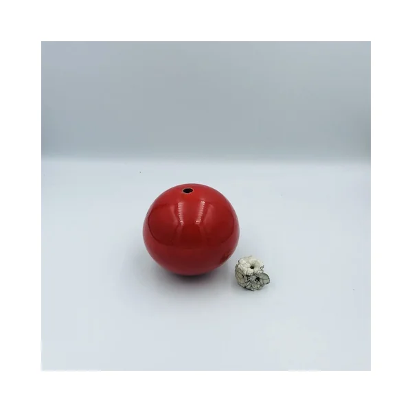 Soliflore cuisson Raku rouge – Sylvie Souton Chany