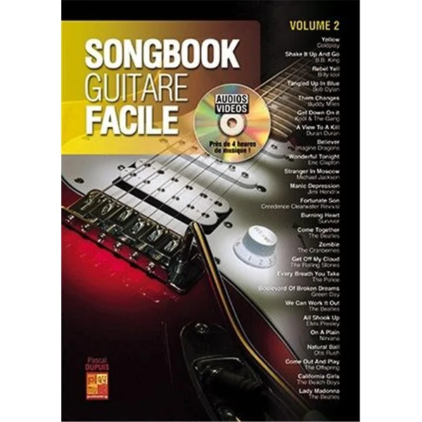Songbook Guitare Facile Vol 2
