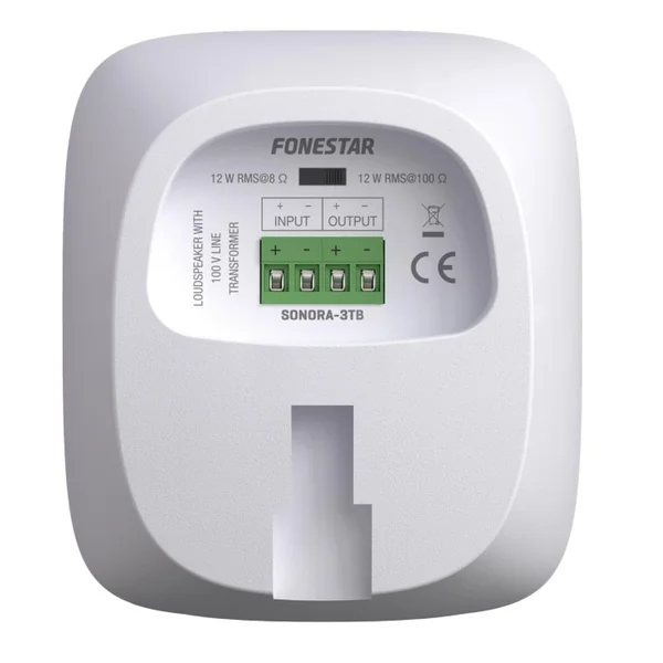 SONORA-3TB Enceinte murale miniature 12 Watts 100 V