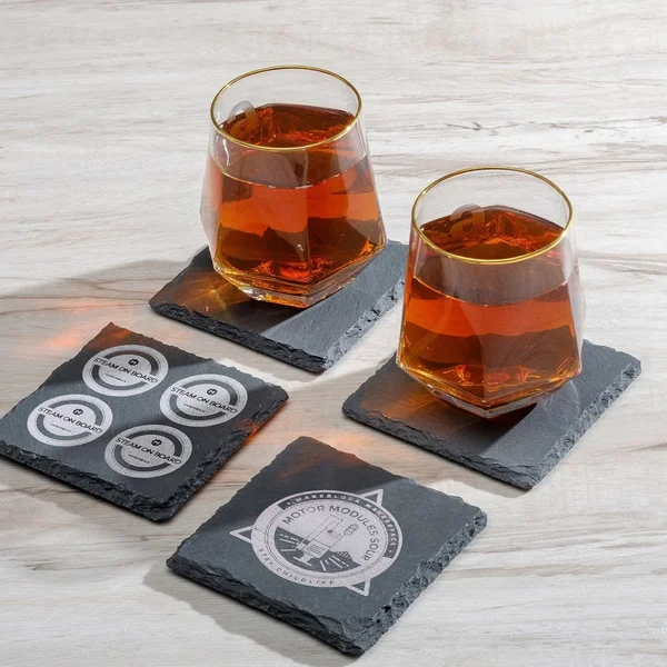 Sous-verre en Pierre (4pcs)