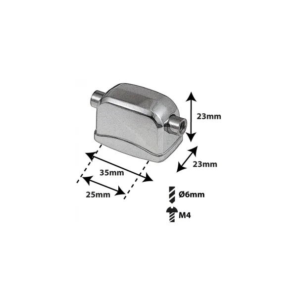 SPAREDRUM Coquille Caisse Claire 25mm