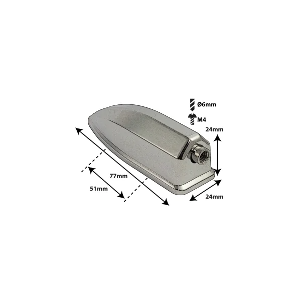 SPAREDRUM Coquille Grosse Caisse Entre-Axe = 51mm (x1)