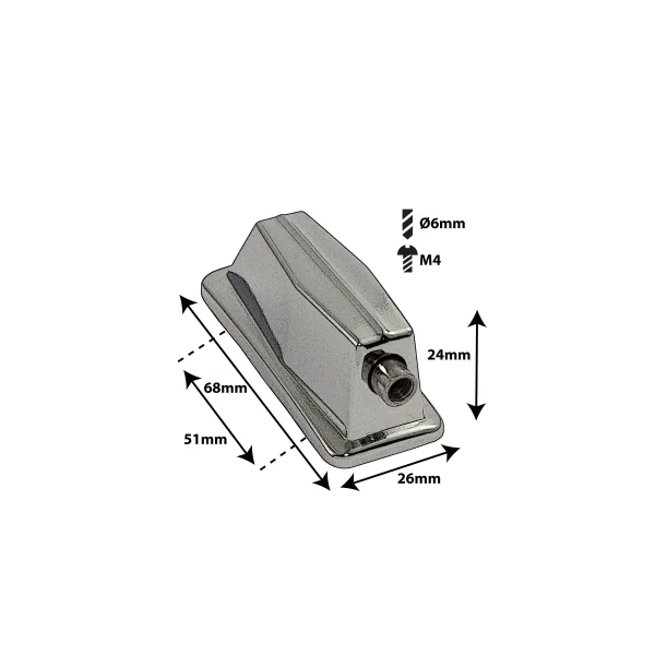 SPAREDRUM Coquille Grosse Caisse Entre-Axe = 51mm (x1)