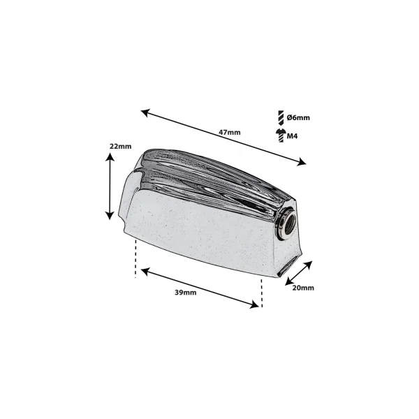 SPAREDRUM Coquille Tom/Caisse Claire 39mm