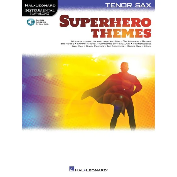Superhero Themes For Saxophone Tenor