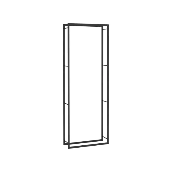 Support bûches stockage bois hauteur 222 cm Stockage métal bucher en métal rangement bois en métal