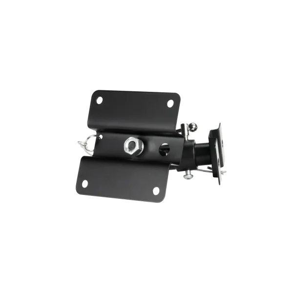 Support mural noir pour enceinte max 8 kg vendus par paire