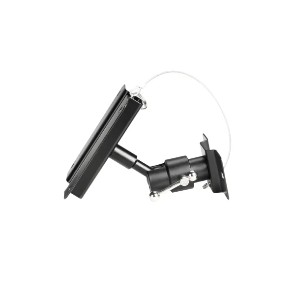 Support mural noir pour enceinte max 8 kg vendus par paire