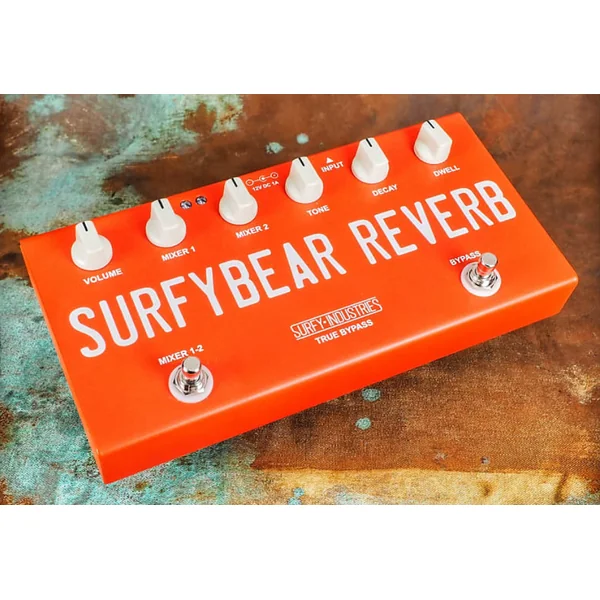 SurfyBear Compact Reverb - Red