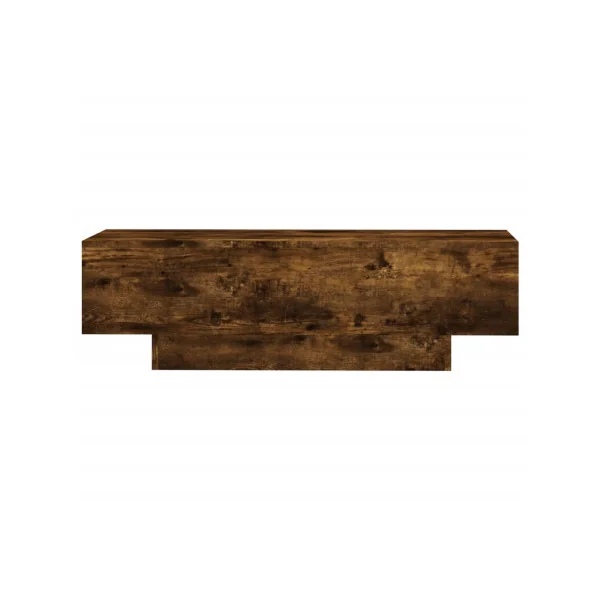 Table Basse Chêne Fumé Rectangulaire Table de Salon Basse