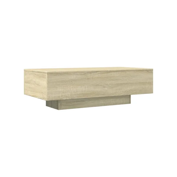 Table Basse Rectangulaire Chêne 100x49 cm
