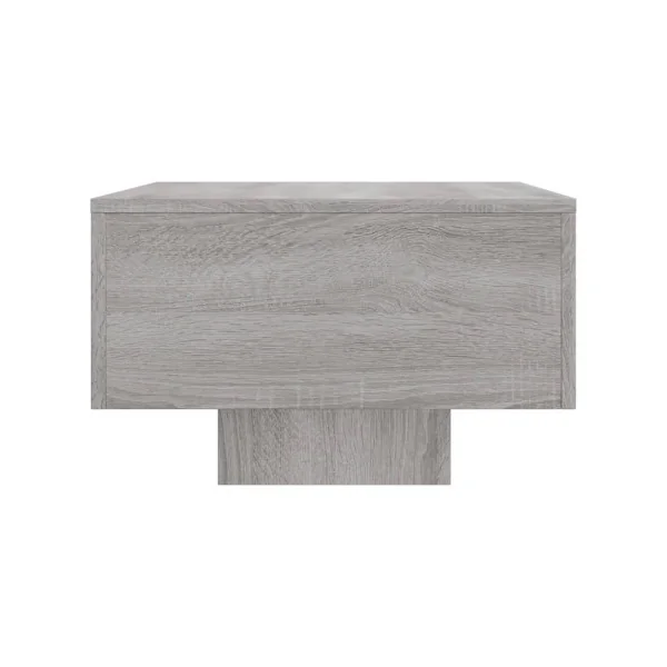 Table Basse Rectangulaire Chêne Gris 100x49 cm