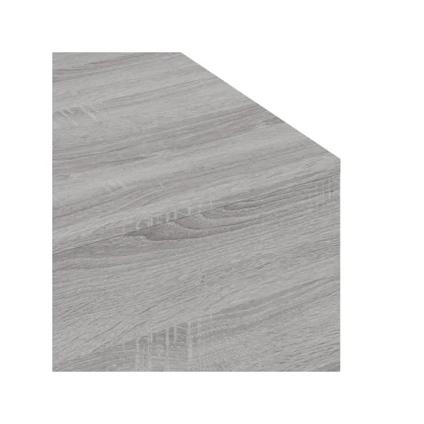 Table Basse Rectangulaire Chêne Gris 100x49 cm
