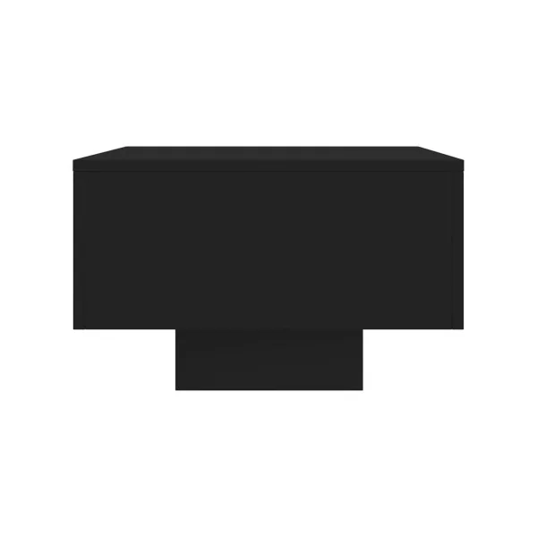 Table Basse Rectangulaire Noir 100x49 cm