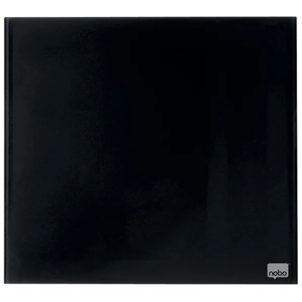 Tableau en verre Nobo 45x45 cm Noir