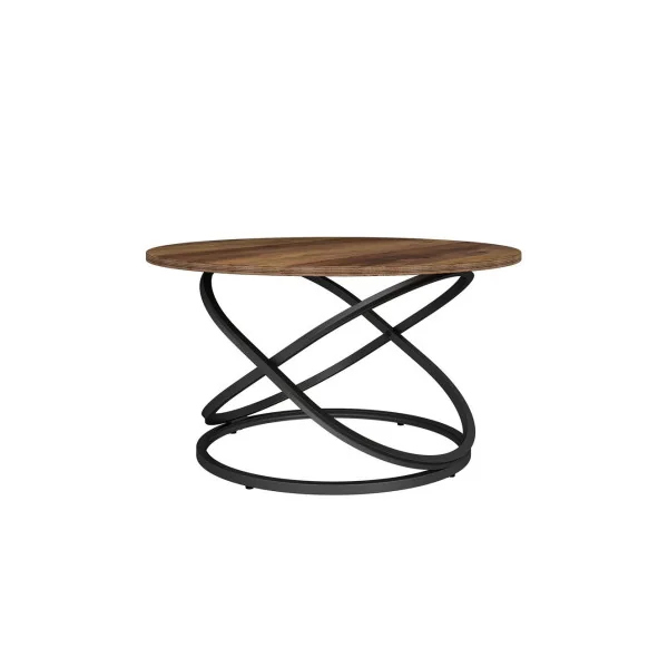 Tables Basse Noir Bois Antique Table Basse Industriel Table de Salon Design