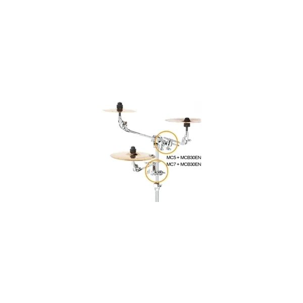 TAMA MC5 Clamp En Ligne Simple Pivot Pour Tige Tom Et Percu