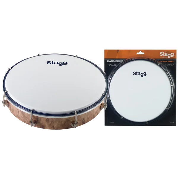 Tambour à main accordable en plastique 10" - Stagg