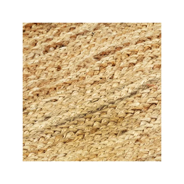 Tapis jute Natural Fait Main 160x230 cm Jute Tressé à la Main Tapis Salon Tapis Chambre