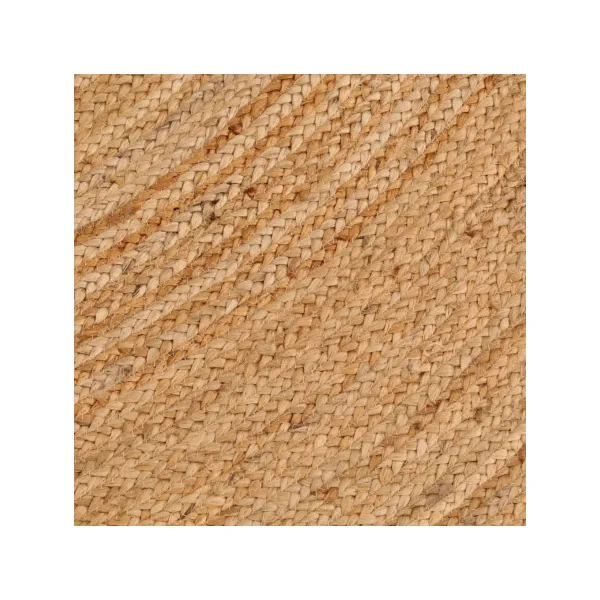 Tapis Jute Rond 180 cm 100% jute Naturel Tapis Salon Tapis Chambre Tendance